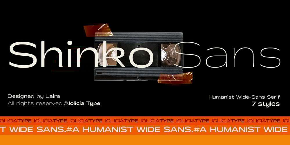 Shinko Sans font