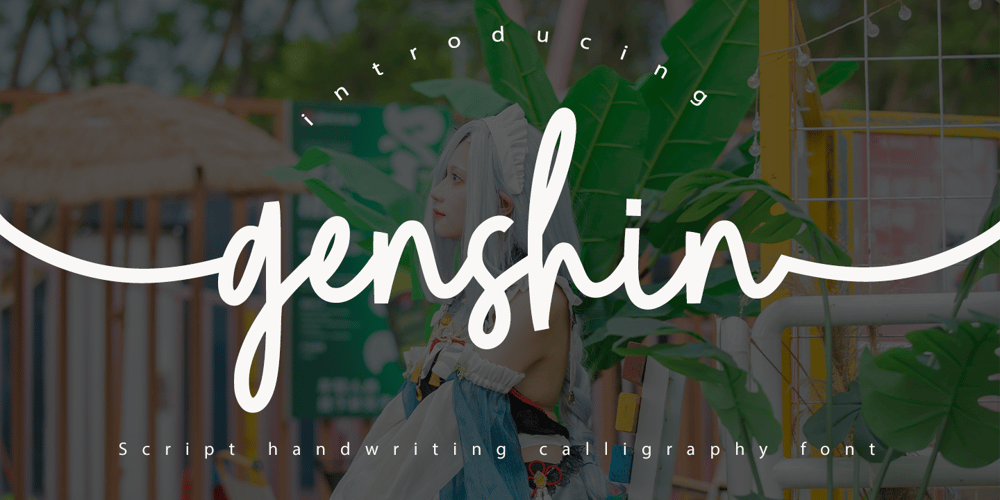 Genshin font