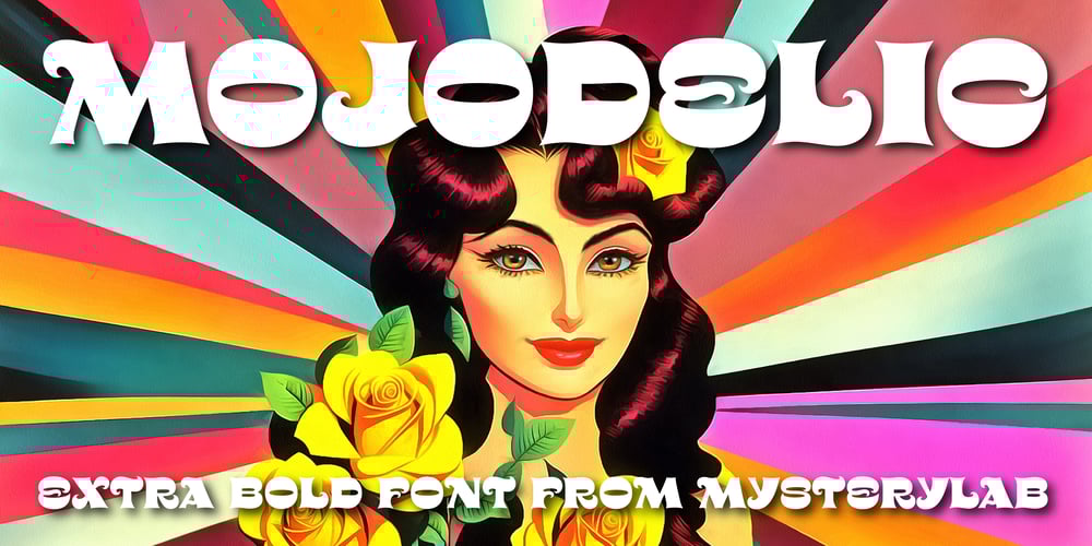 Mojodelic font
