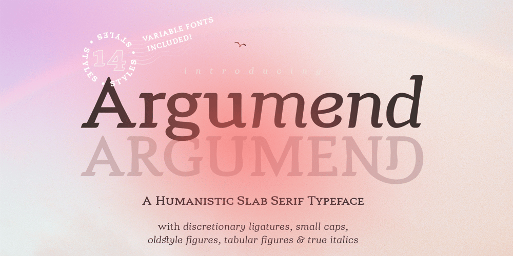 Argumend font