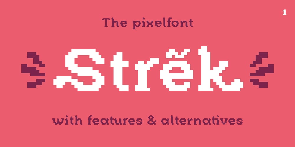 Strek font