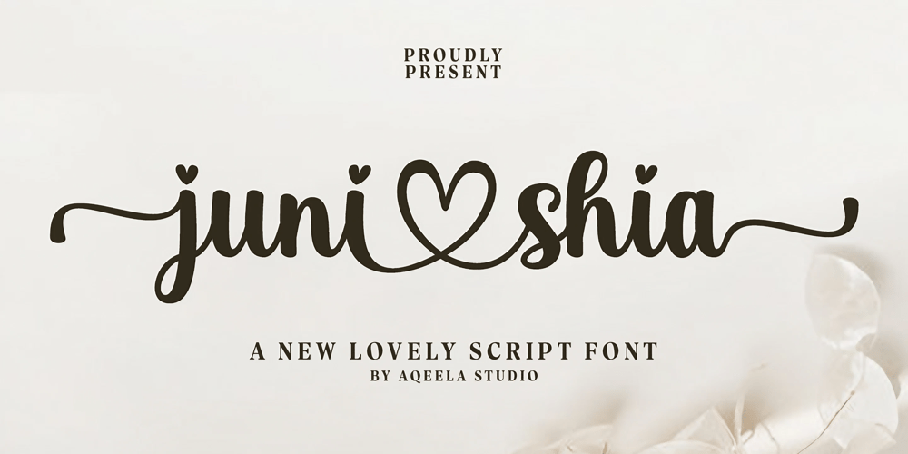 Juni shia font