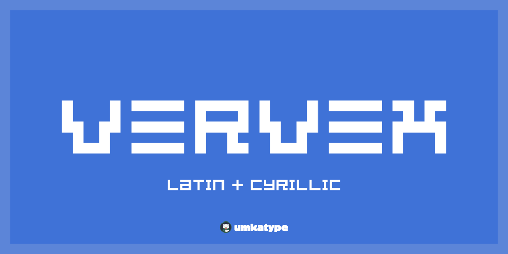 Vervex font
