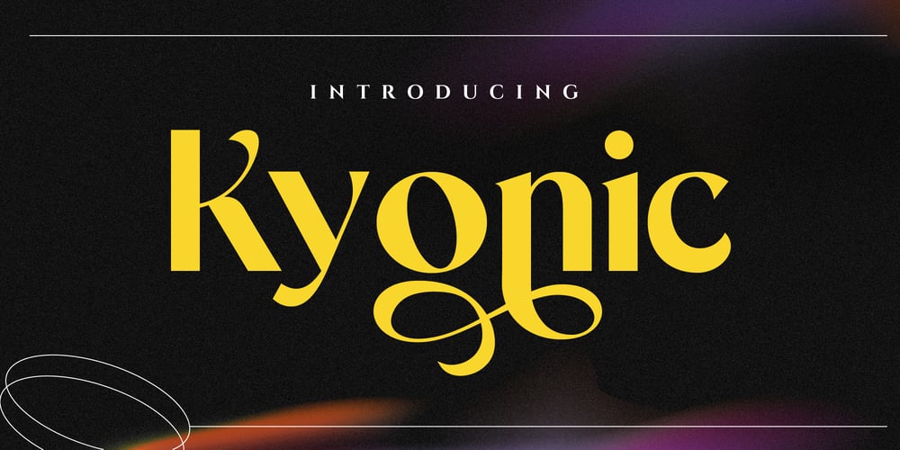 Kyonic font