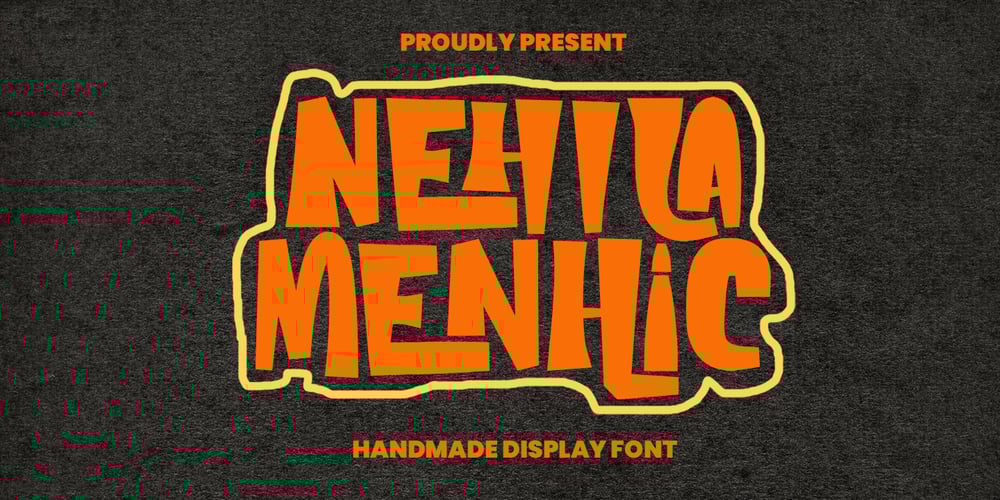 MC Nehila Menhic font