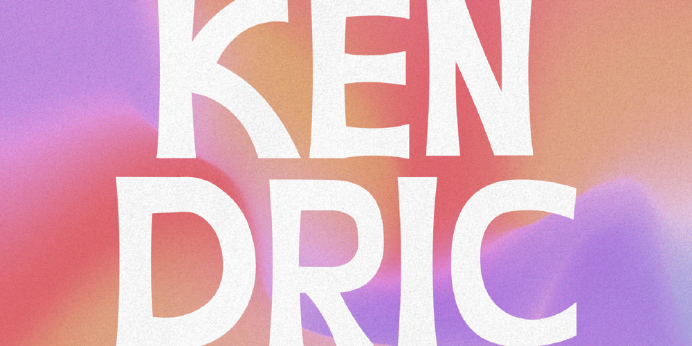 Kendric font