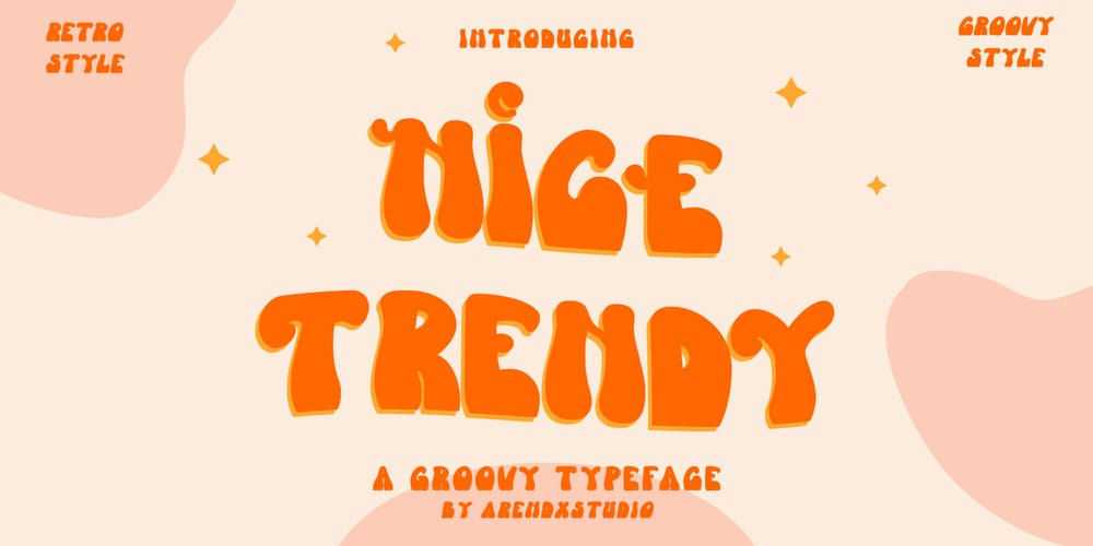 Nice Trendy font