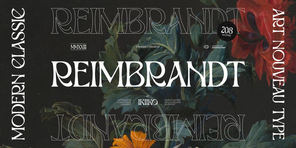 Reimbrandt font
