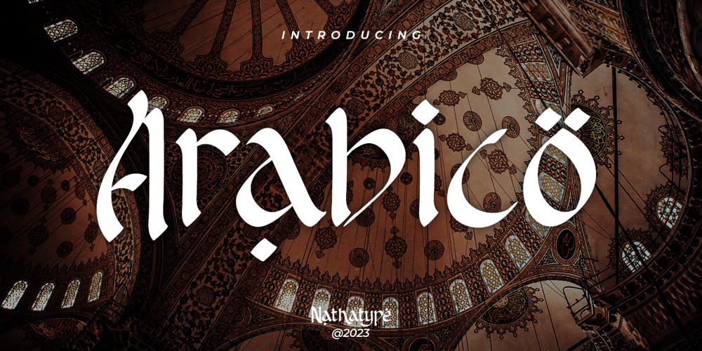 Arabico font