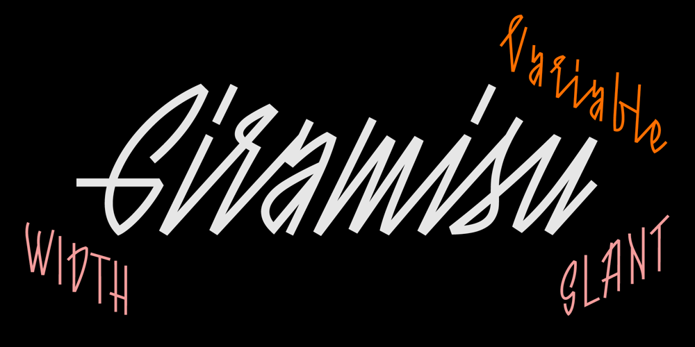 Giramisu Variable font