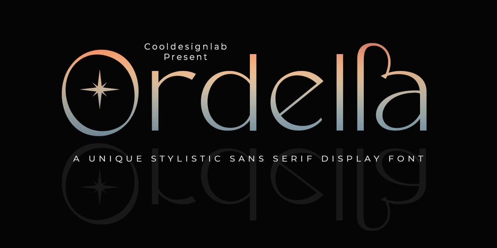 Ordella font