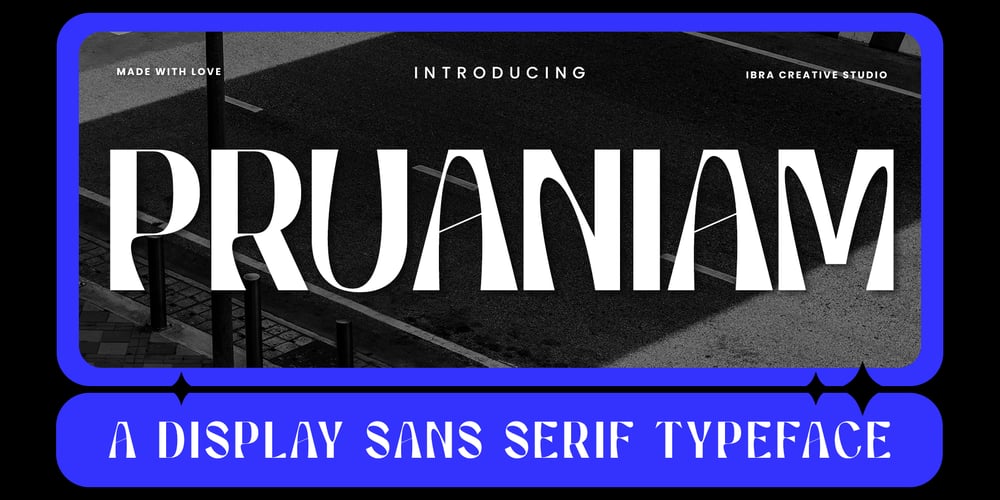 Pruaniam font