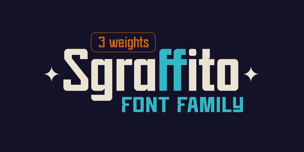 Sgraffito Display font