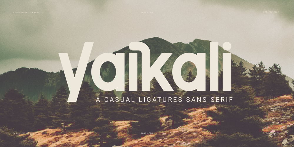 Yaikali font