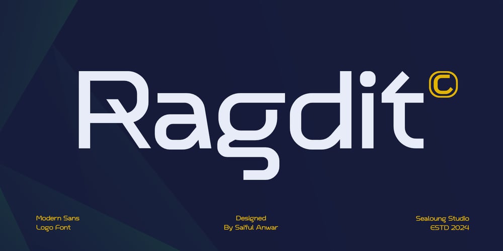 Ragdit font