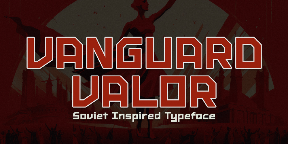 Vanguard Valor font