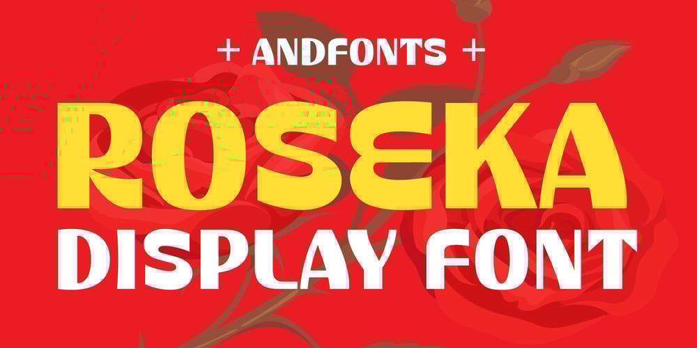 Roseka font
