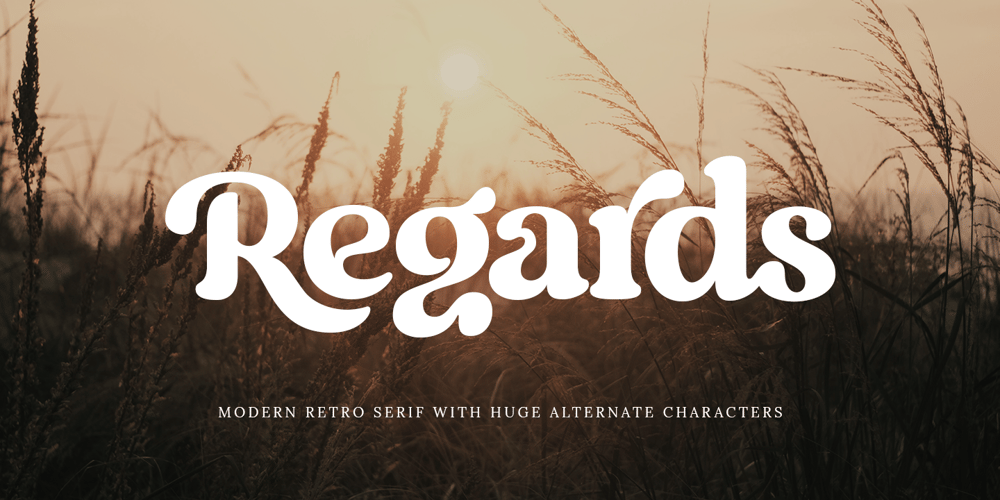 Regards SS font