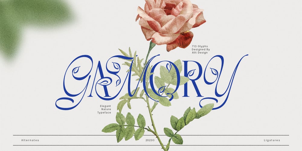 Gamory font