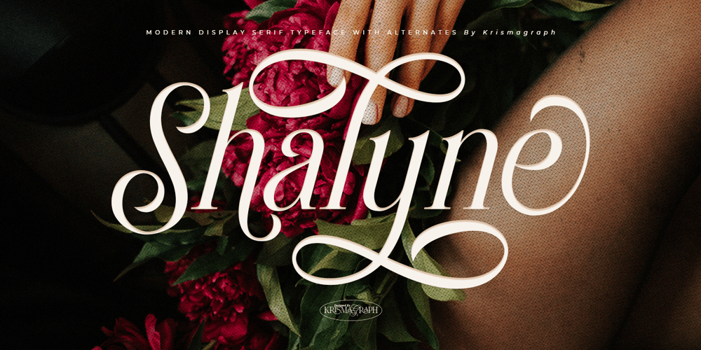 Shalyne Typeface font