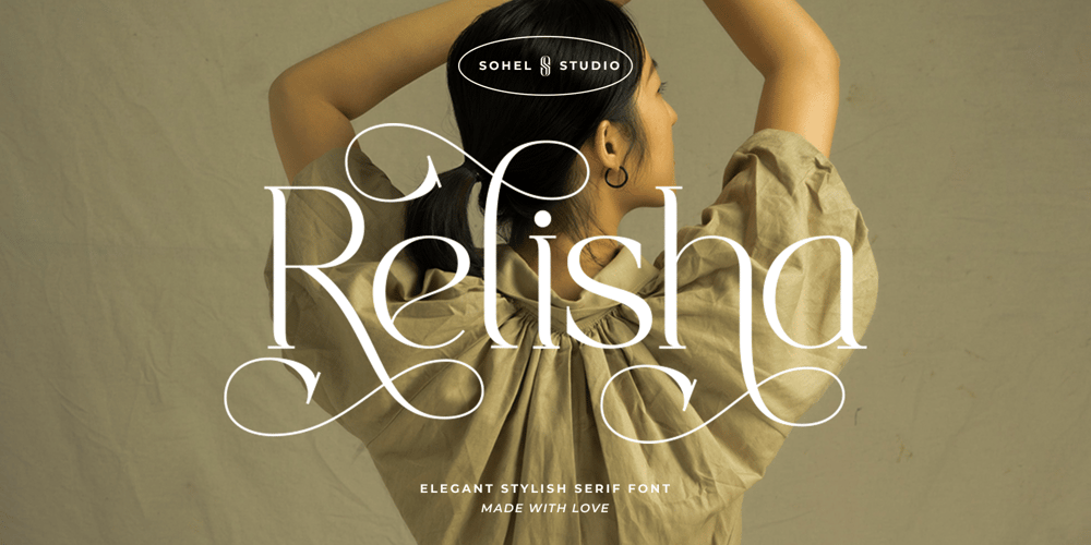 Relisha font