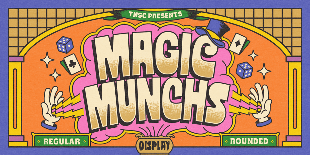 Magic Munchs font