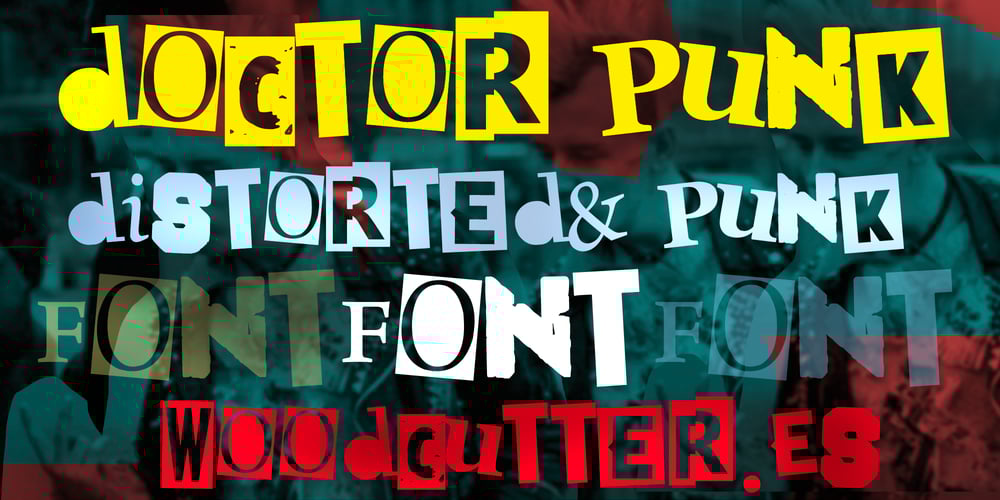 Doctor punk font