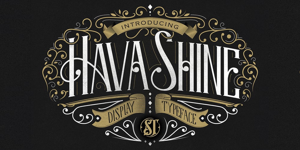 Hava Shine font