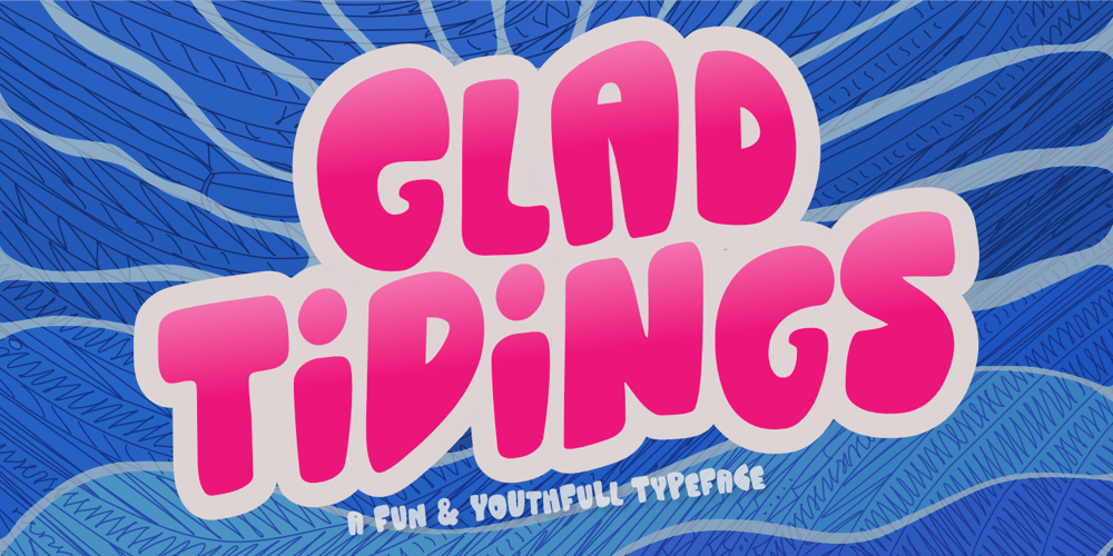 Glad Tidings font