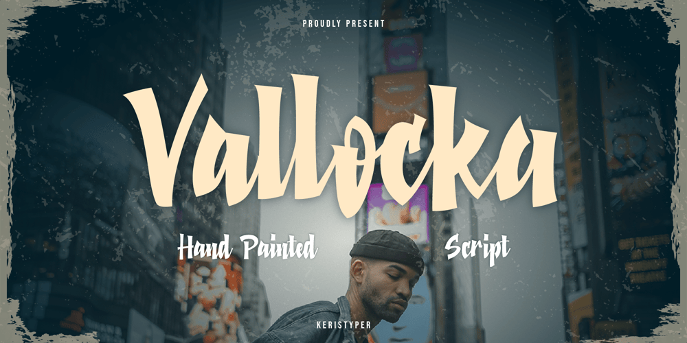 Vallocka font