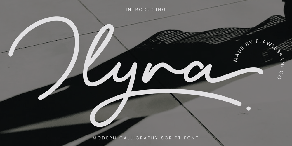 Ilyra font