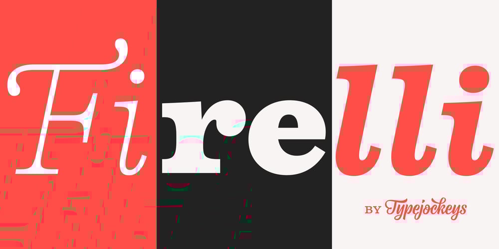 Firelli font