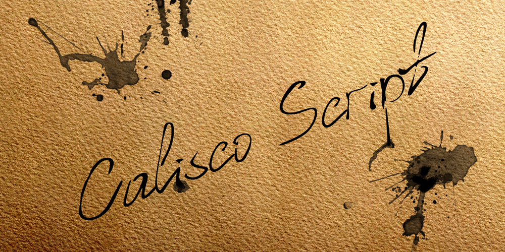 Calisco Script font