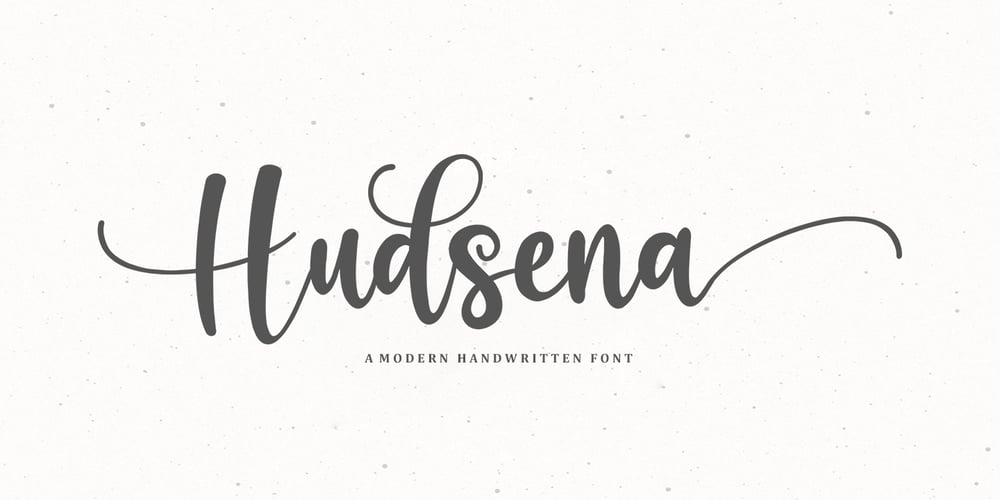 Hudsena font