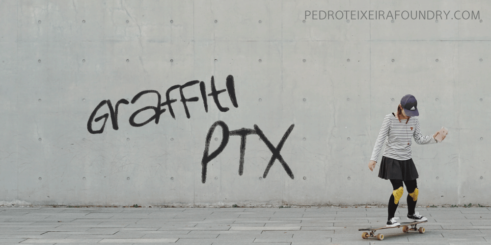 Graffiti PTx font