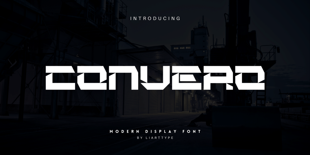 Convero font