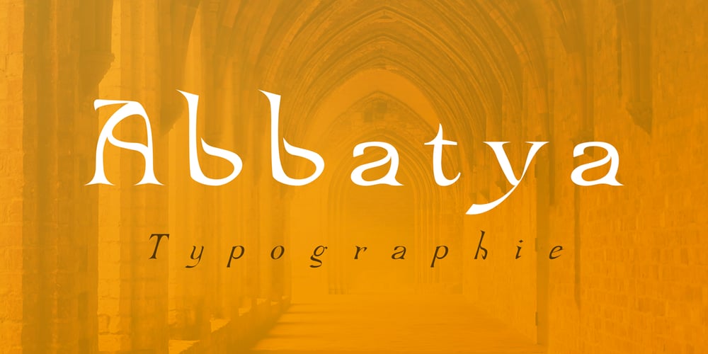 Abbatya font