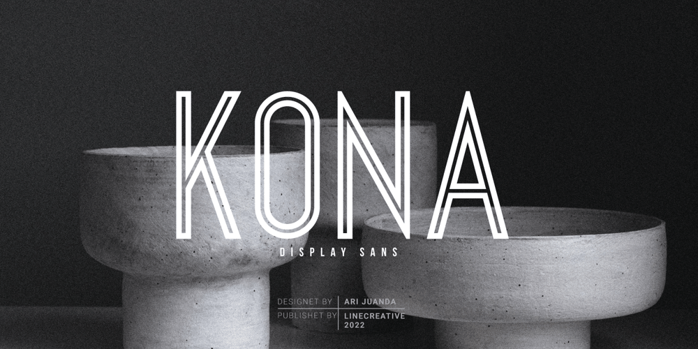 Kona font