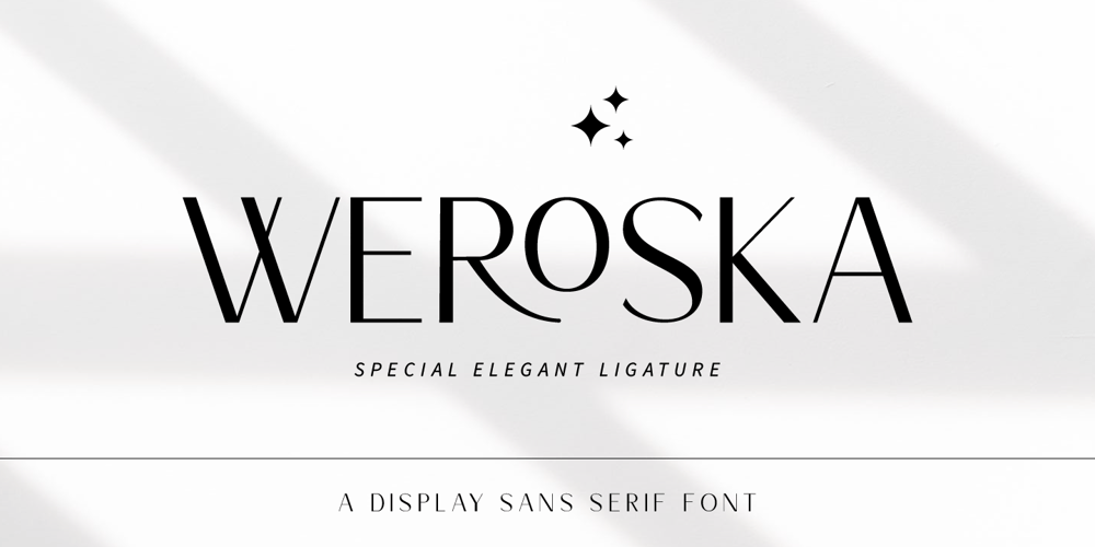 Weroska font