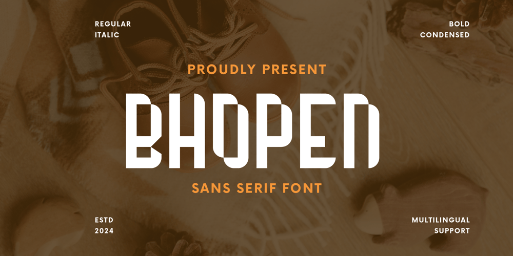 Bhopen font