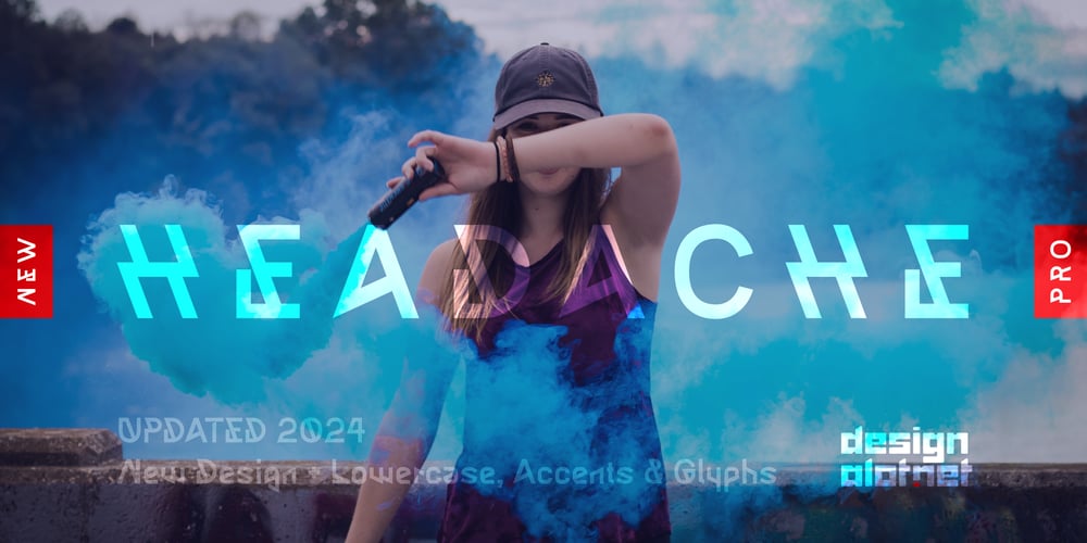 Headache PRO font