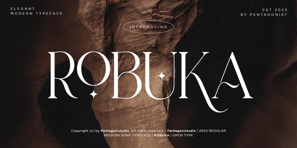 Robuka PS font