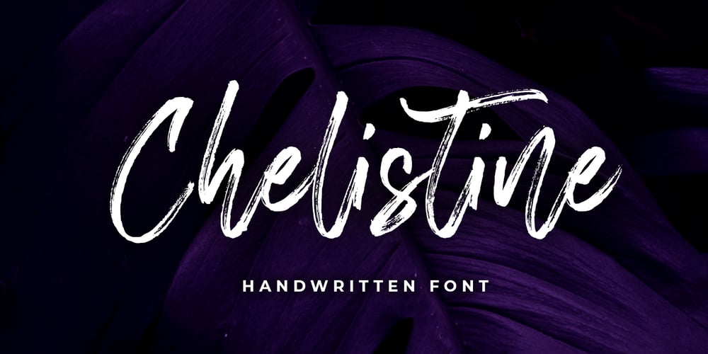 Chelistine font