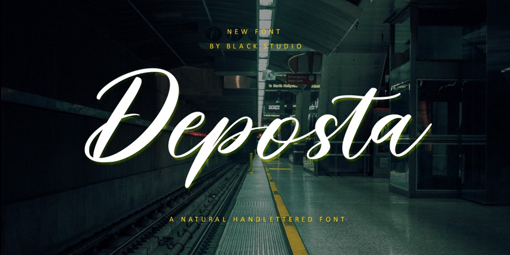 Deposta font