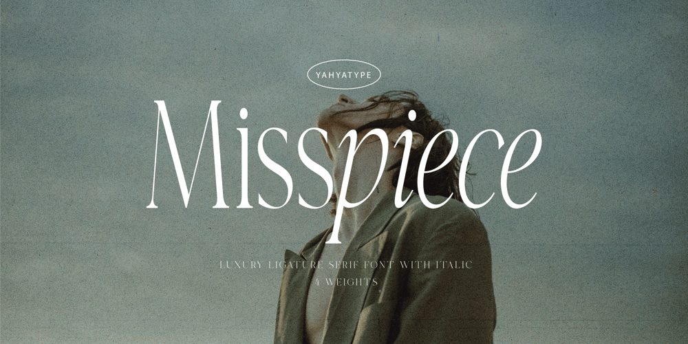 Misspiece font