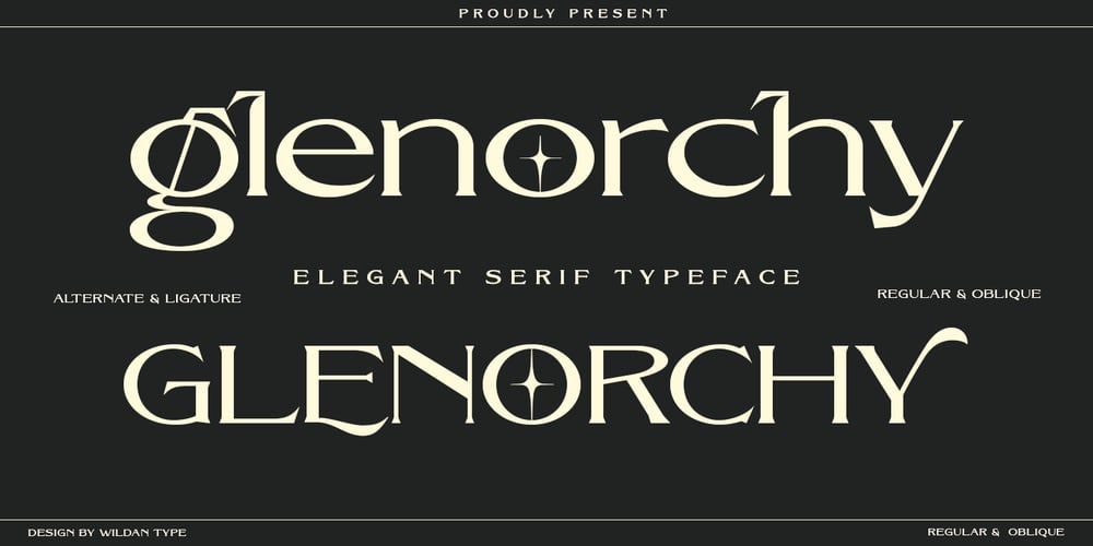 Glenorchy font