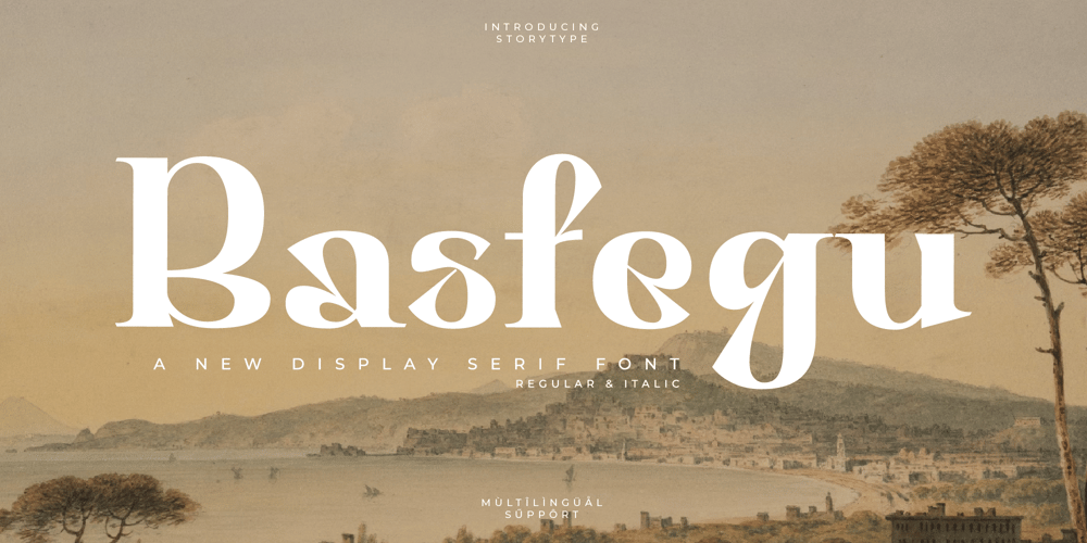 Basfegu font