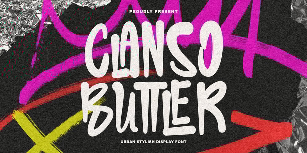 Clanso Buttler font