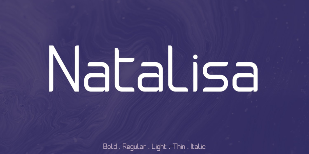 Natalisa font