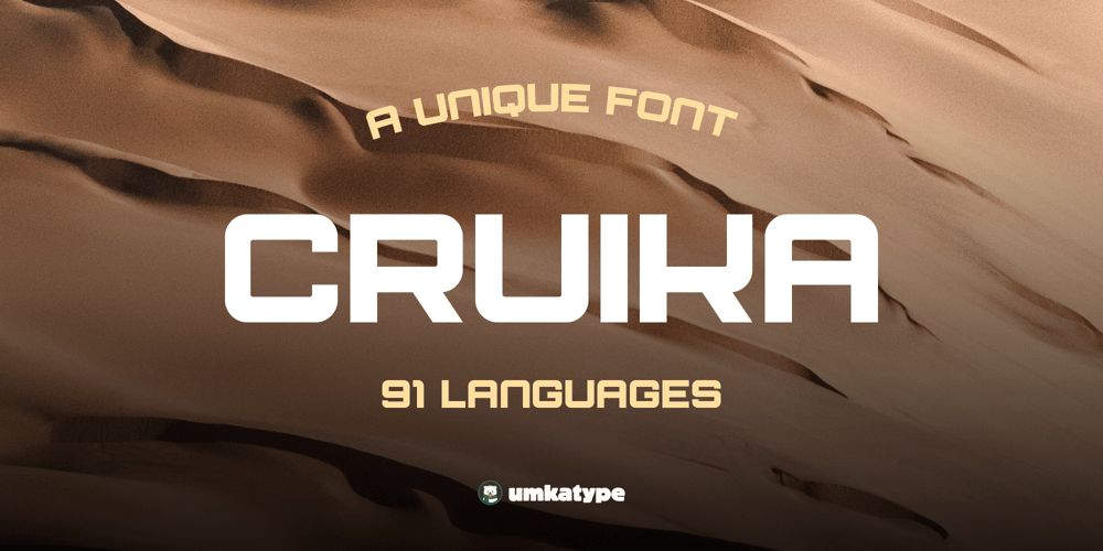 Cruika font